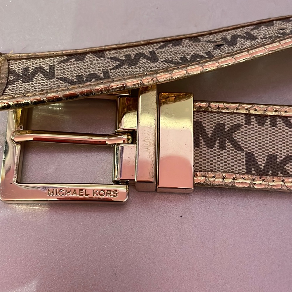 reversible Michael Kors belt